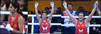 Fabulous four: Nitu, Nikhat, Lovlina, Saweety storm into finals of IBA Women's World Boxing (Ld)